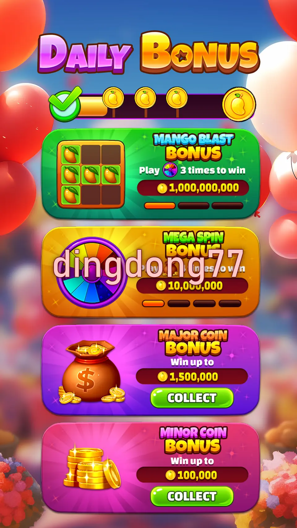 dingdong77 Masuk