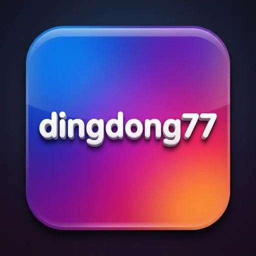 dingdong77 Logo - Resmi